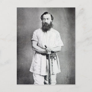 Samuel Baker, 1865 Postcard