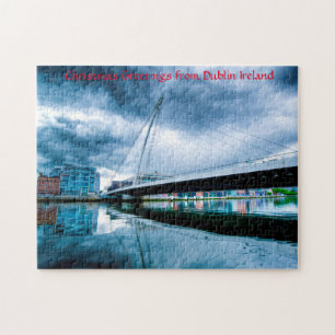 Samuel Beckett Bridge Dublin. Jigsaw Puzzle