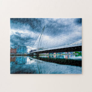 Samuel Beckett Bridge Dublin. Jigsaw Puzzle