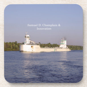 Samuel D. Champlain & Innovation set of 6 coasters