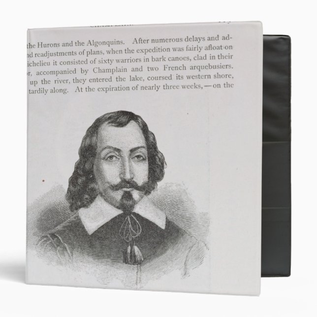 Samuel de Champlain Binder (Front/Inside)