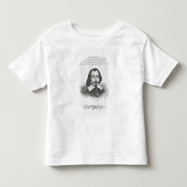 Samuel de Champlain Toddler T-shirt (Front)