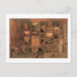 Samuel Morse Gallery of the Louvre Postcard