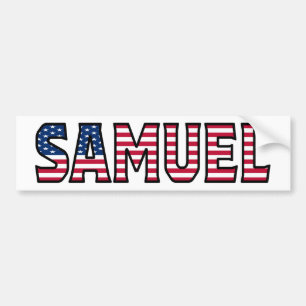 Samuel Name Vorname USA Aufkleber Sticker Auto