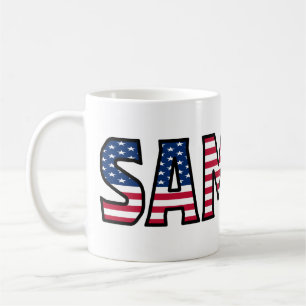 Samuel Name Vorname USA styled Tasse Kaffeetasse Coffee Mug