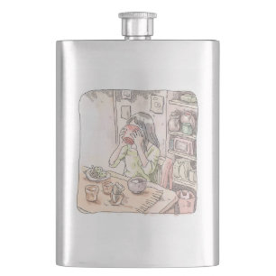 Samuku Gōji Hip Flask