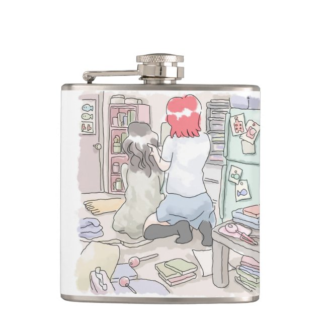 Samumunai Hip Flask (Front)