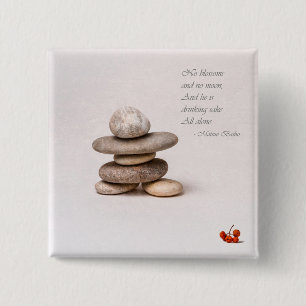 Samurai 2 Inch Square Button