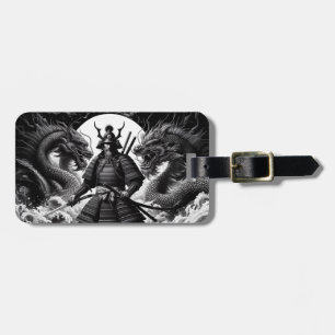 Samurai and Dragons Luggage Tag