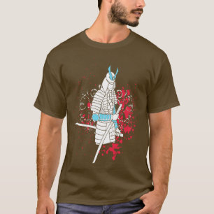 Samurai Asian Illustration T-Shirt