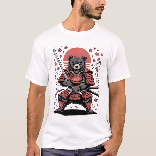 Samurai Bear T-Shirt (Front)