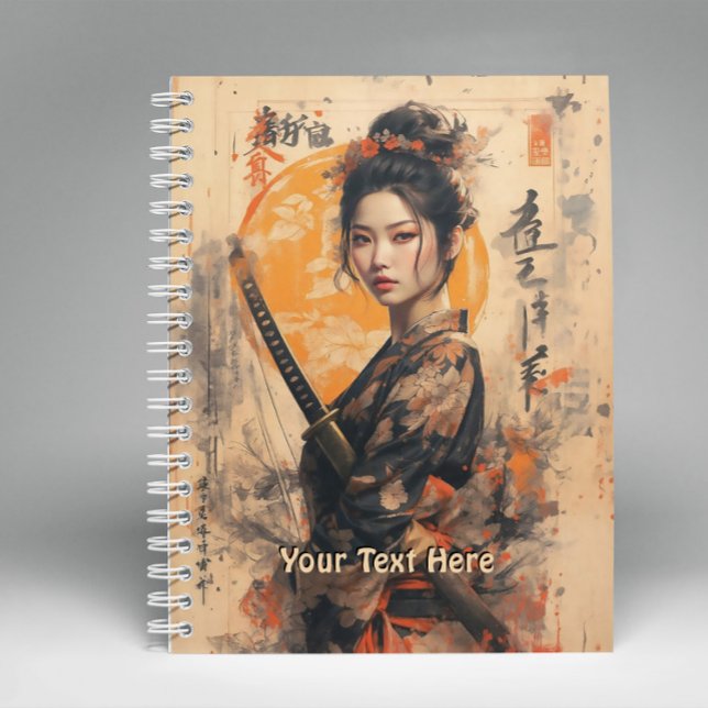Samurai Bloom : Carnet Spiral (Créateur téléchargé)