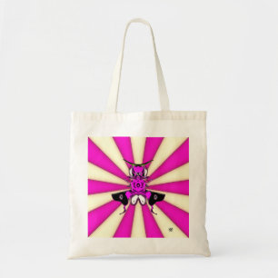 Samurai bug tote bag
