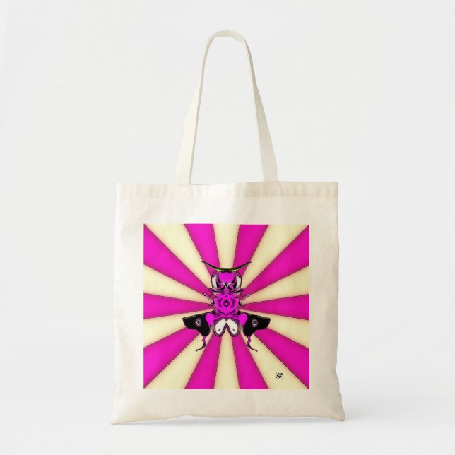 Samurai bug tote bag (Front)