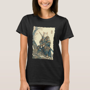 Samurai Cat - Japan Warrior Katana Power 1 T-Shirt