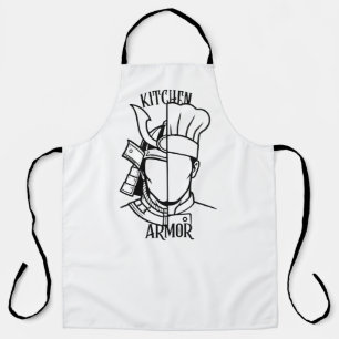 Samurai Chef Apron - Kitchen Armor Premium