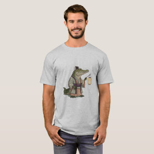 "Samurai Crocodile Warrior" T-Shirt