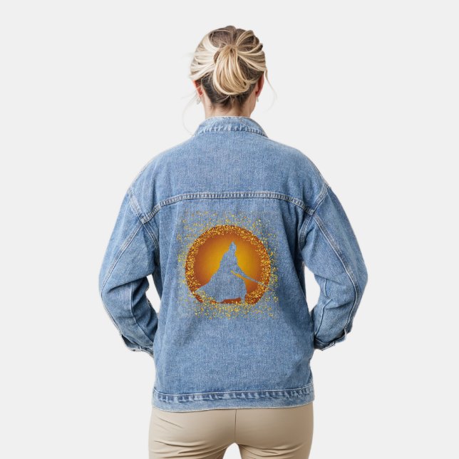 samurai denim jacket (Model)