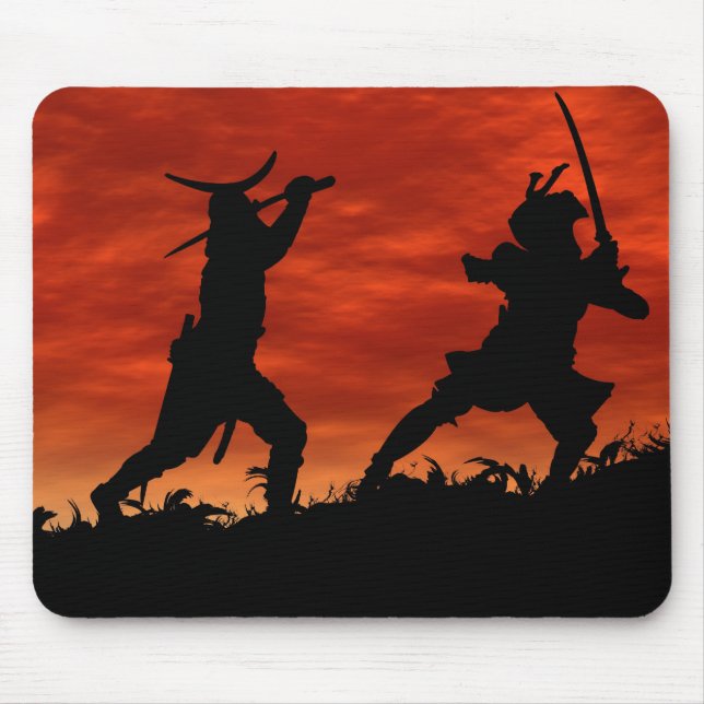 Samurai Duel Mouse Pad (Front)