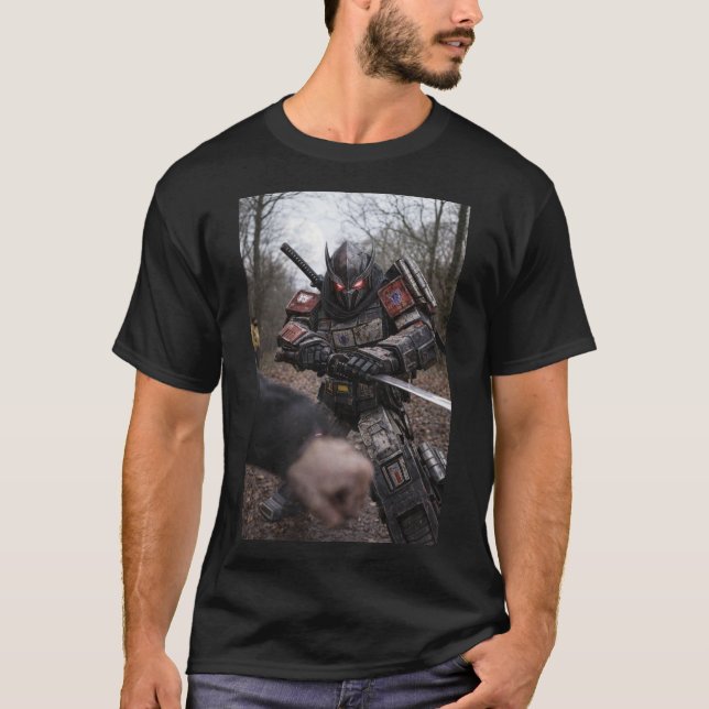 Samurai Feudal Warrior 1X00014 T-Shirt (Front)