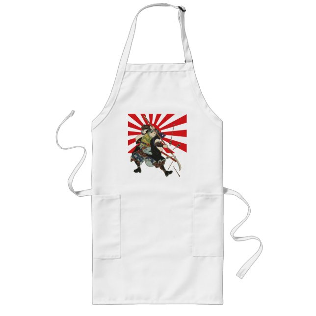 Samurai Flag Apron (Front)