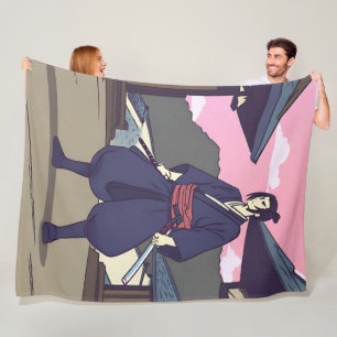 samurai fleece blanket