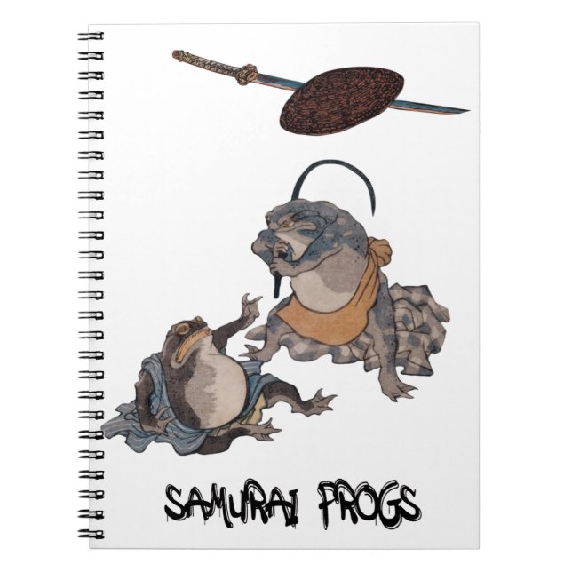  SAMURAI FROGS SCENE #1 NOTEBOOK (Front)