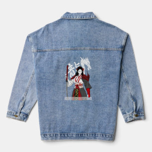 Samurai Geisha Denim Jacket