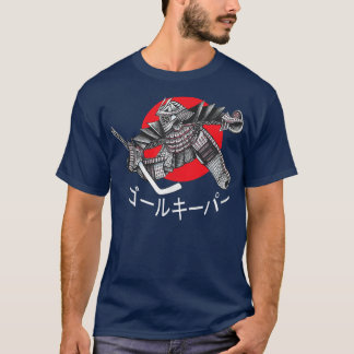Samurai Hockey Goaltender Martial Arts Armored Goa T-Shirt