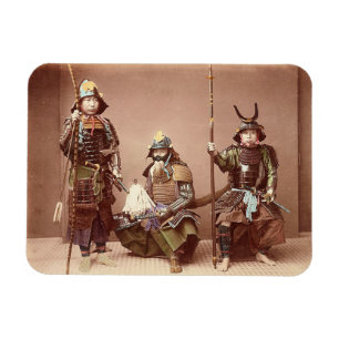 Samurai in Armour Magnet