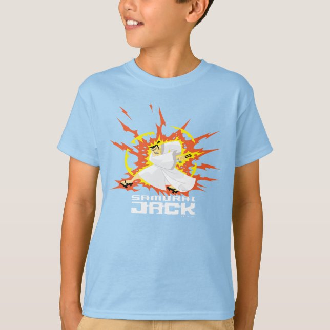 Samurai Jack Energy Graphic T-Shirt (Front)