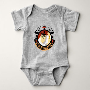 Samurai Jack In Aku Futuristic Frame Baby Bodysuit