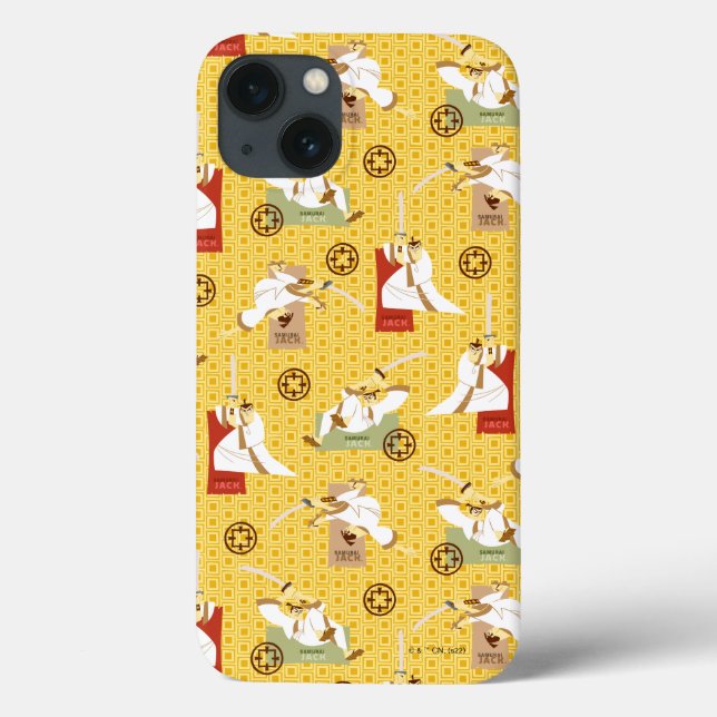 Samurai Jack Sword Poses Character Art Pattern Case-Mate iPhone Case (Back)