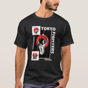 Samurai Japan Girl Clipart Style Warrior Streetwea T-Shirt