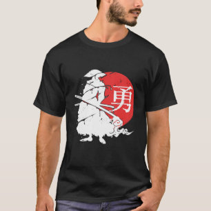 Samurai Japanese Ninja Kanji Warrior Vintage Japan T-Shirt