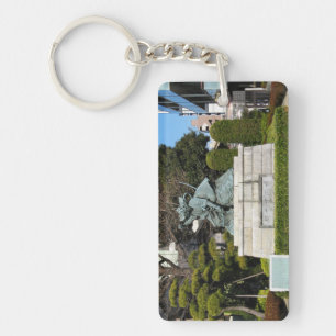 Samurai Kamakura Gongoro Kagemasa Kabuki Statue Keychain