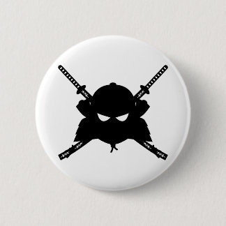 Samurai & Katana Swords Badge 2 Inch Round Button