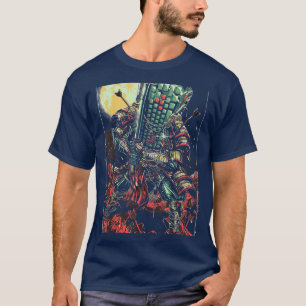 Samurai Keyboard Warrior Japanese Bushido Gamer T-Shirt
