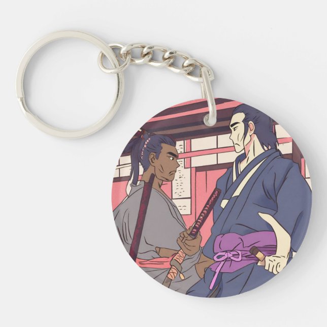 samurai keychain (Front)