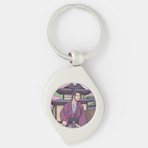 samurai keychain