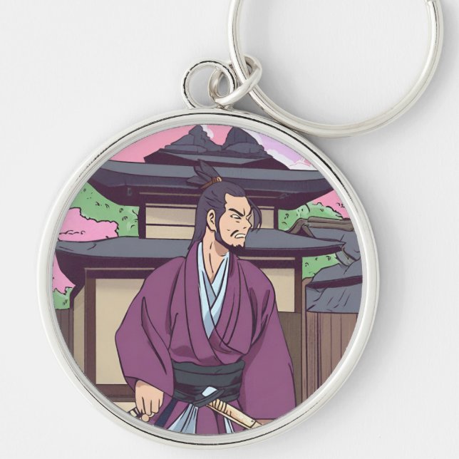 samurai keychain (Front)