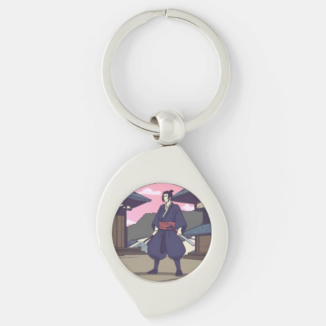 samurai keychain (Front)