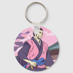samurai keychain