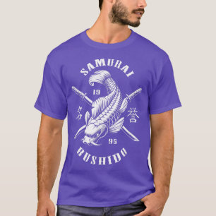 Samurai Koi Fish Japanese Aesthetic Edgy Streetwe T-Shirt