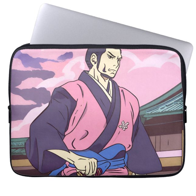 samurai laptop sleeve (Front)