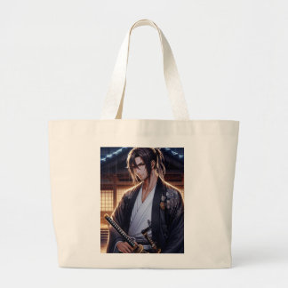 Samurai Large Tote Bag