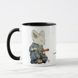 Samurai Mouse in Tatehiza Mug