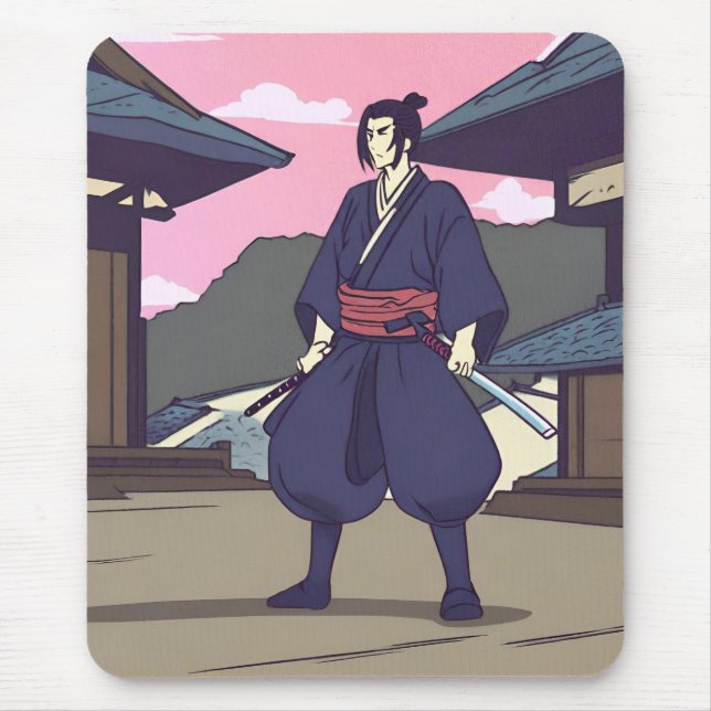 samurai mouse pad (Front)