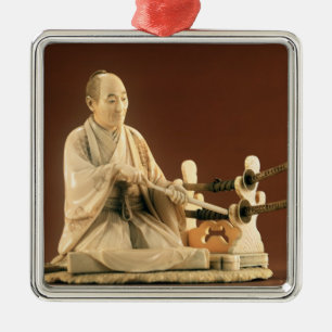 Samurai, Okinomo, Edo Period Metal Ornament