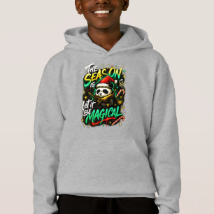 Samurai Panda Boys' Hoodie Cool Edgy Christmas gft